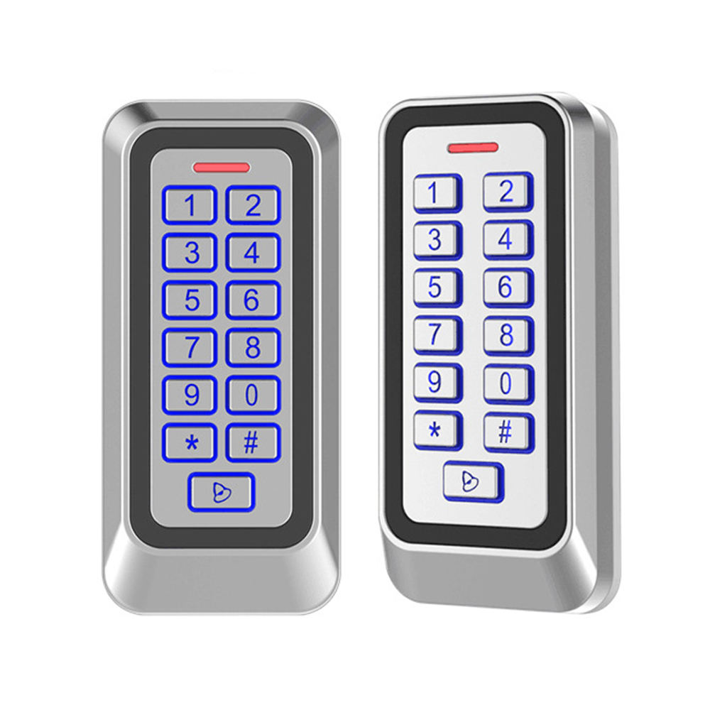 IP68 防水户外使用 RFID 卡金属门禁控制器独立 RFID 卡门禁控制系统带键盘