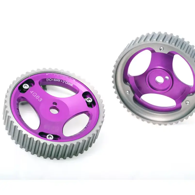 ADRACING ALTRICE ALLUMINO ALLUMINO ALEGNO ALLA CAM MITSUBISHI 4G63 TEMING TIMINA A CAMPAGGIO PULEGGIO