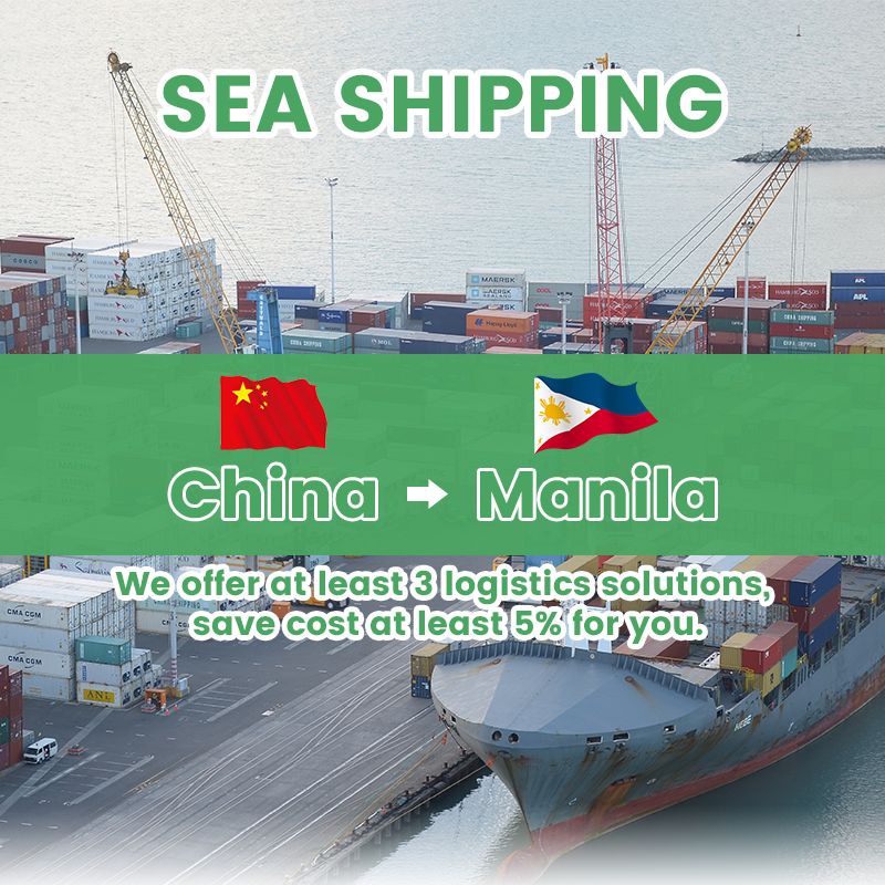 DDP Sea Freight China to Philippines Manila