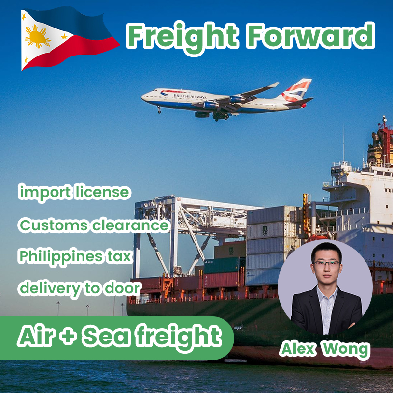 Philippines sea freight to France ocean shipping logistics service custom clearance agent