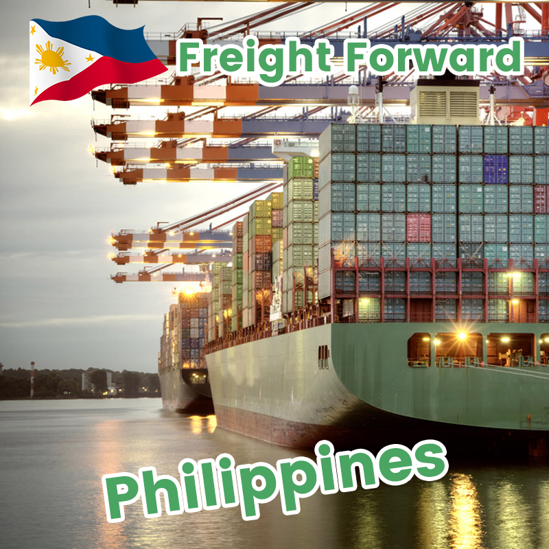 Freight forwarder shipping agent sea freight DDP from Manila Philippines to USA