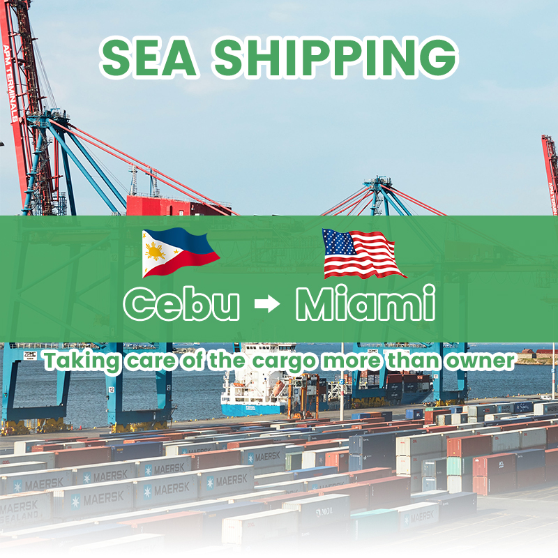 Shipping agent in China from Davao Philippines to USA sea freight forwarder