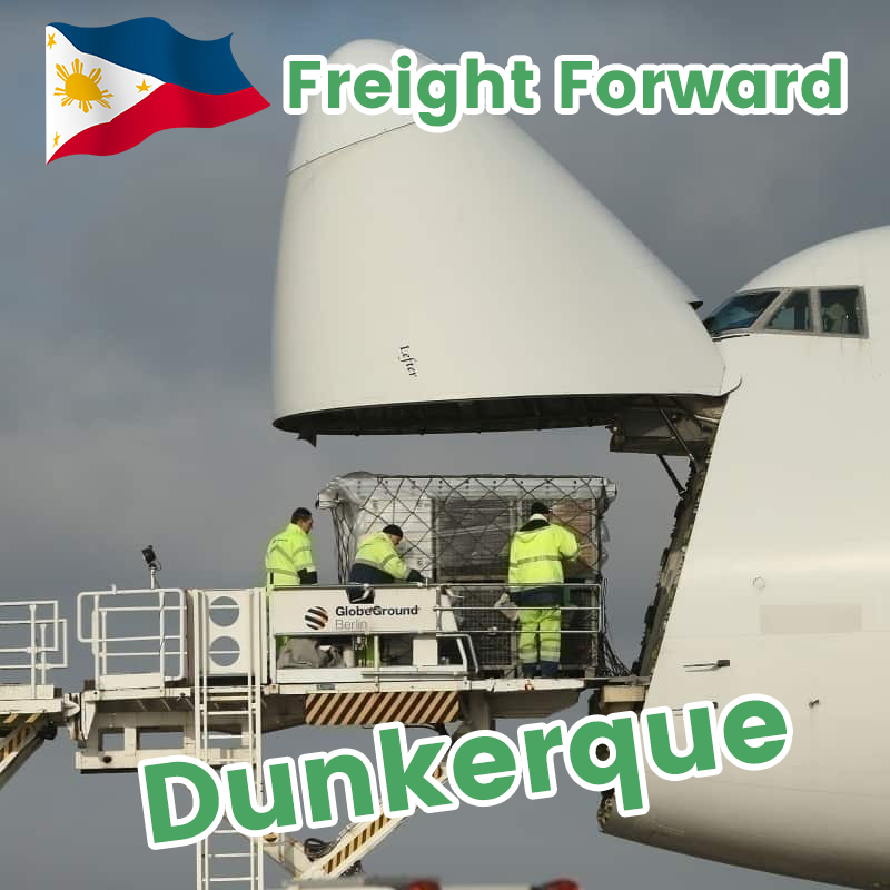 Logistics air freight Philippines to Germany UK France Italy Europe with consolidation service and customs clearance