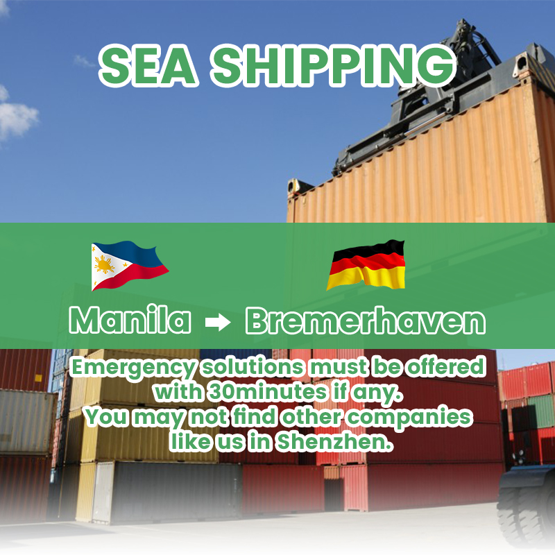 China shipping forwarder Cheap shipping from Philippines to Europe Philippines to UK sea freight rates