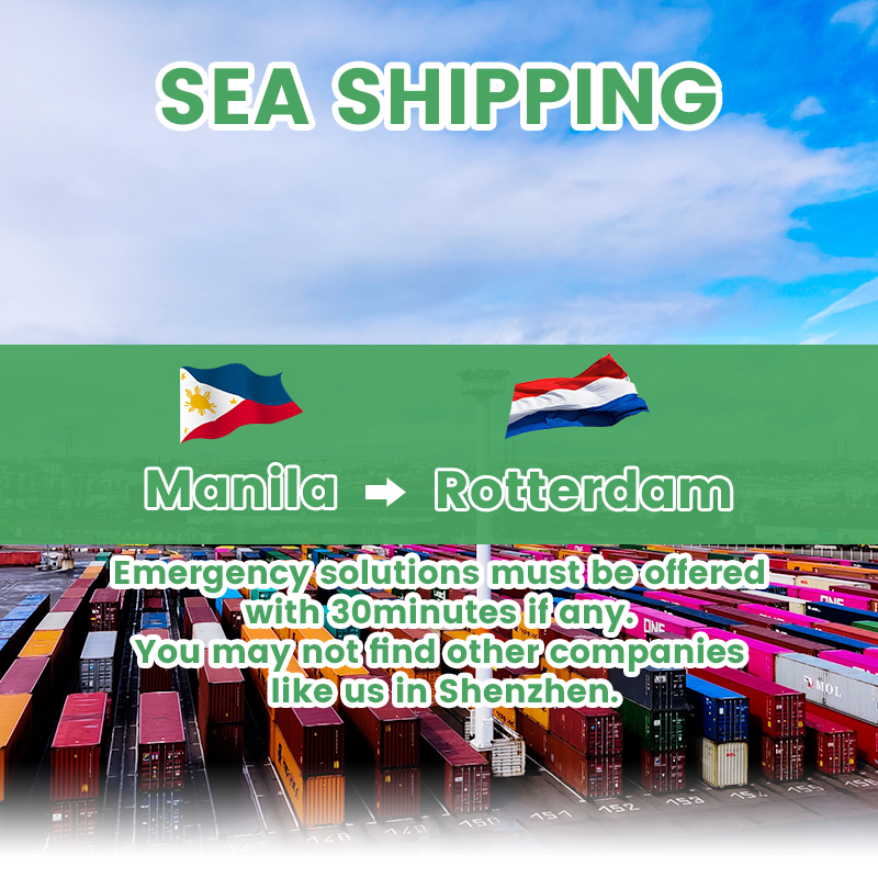 WIFFA WCA certified shipping agent sea freight forwarder Philippines to Europe