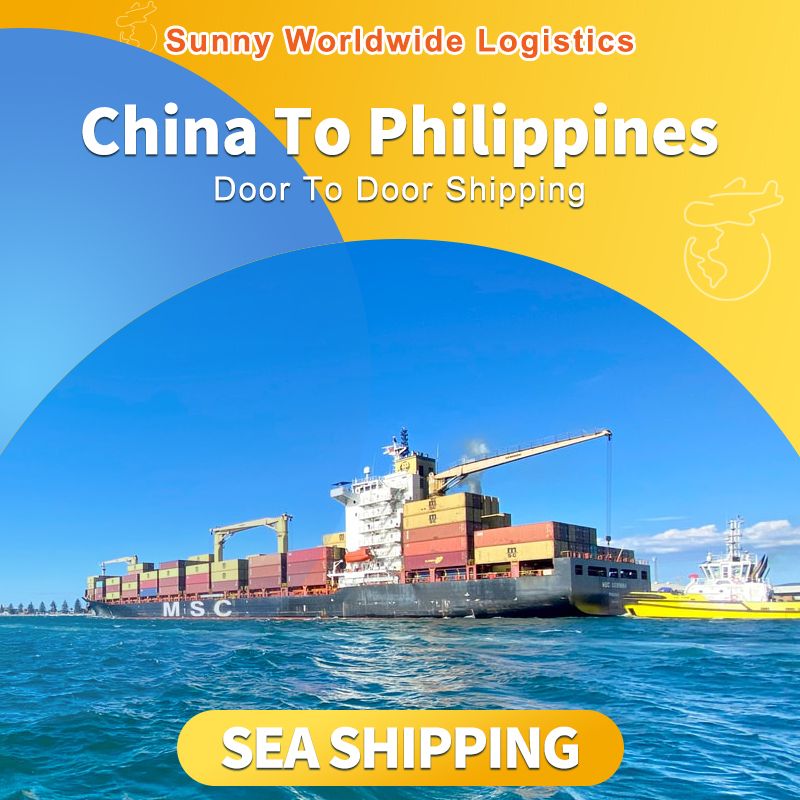 Sea shipping agent from philippines to uk door to door shipping service local freight forwarding