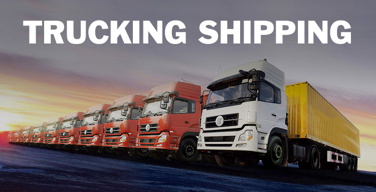 shipping agent of truck from china to usa road trucking cargo shipping transportation Inland Trucking from Factory 