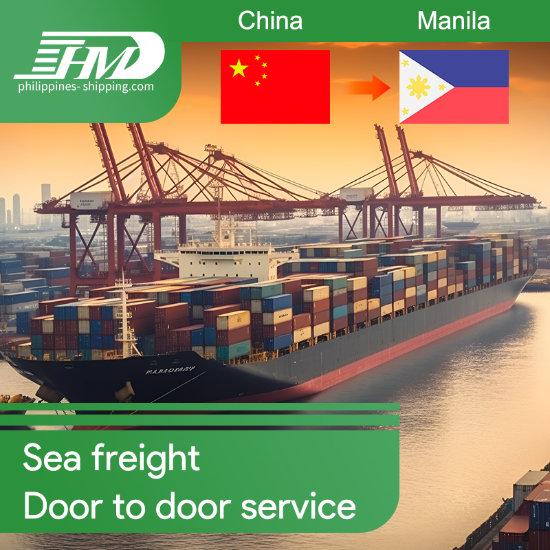 LCL+Trucking Freight Forwarder DDP Sea Shipping Shenzhen to UK USA Philippines Malaysia Door to Door Service
