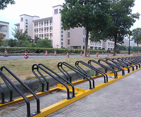 Chine Projet de stationnement pour vélos au sol des bâtiments municipaux fabricant