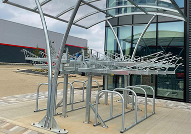 Chine Porte-vélos à deux étages, Chine fabricant