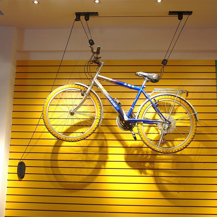 China Rack de armazenamento de bicicletas na garagem no teto fabricante
