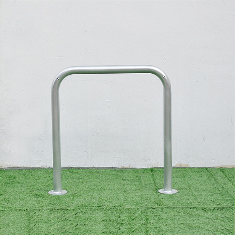 China Traditioneller Fahrradabstellschienen-Boden-U-Fahrradständer Hersteller