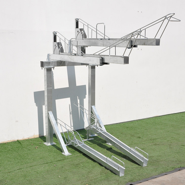 porcelana Nuevo tipo de acero al carbono galvanizado, combinación de capas dobles, 4 portabicicletas fabricante Nuevo tipo de acero al carbono galvanizado, combinación de capas dobles, 4 portabicicletas