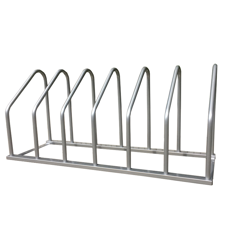 China U Type Stainless Steel Customized Size Commercial Rail Bike Rack manufacturer U Type Stainless Steel Customized Size Commercial Rail Bike Rack