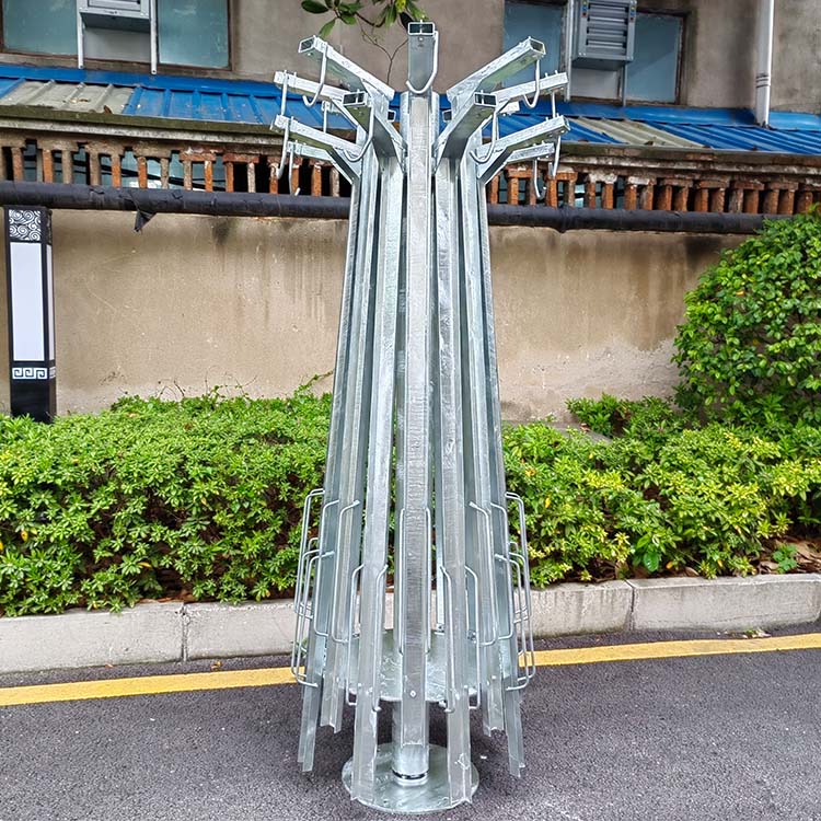 중국 회전 목마 수직 자전거 랙 보관 주차장 제조업체