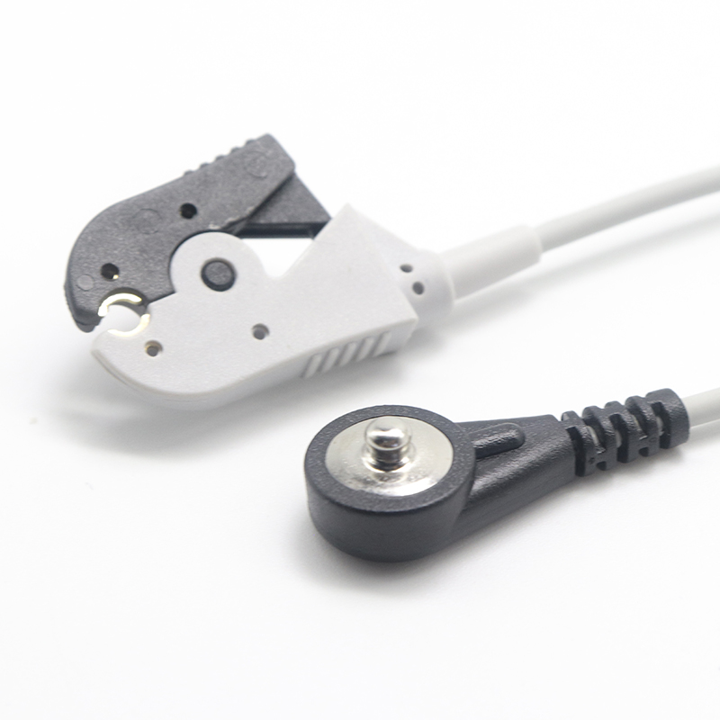 Cina Elettrodo ECG maschio da 4,0 mm a scatto per cavo clip grabber per elettrodo produttore