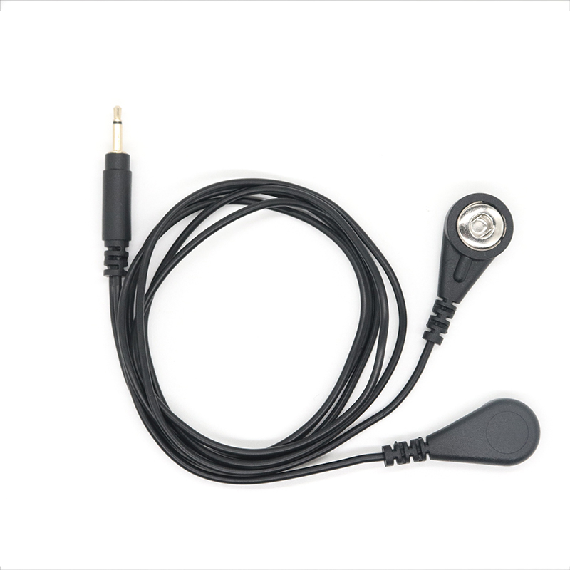 Cina Jack audio da 2,5 mm a elettrodo da 4,0 mm Femmina Snap ECG Tens Cable produttore