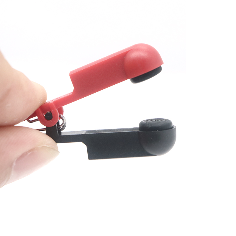 Double Sided Silicone Conductive Ear Clip Electrodes for CES Therapy