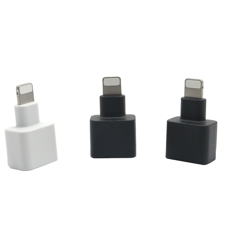iPhone 照明 8pin オス - メス エクステンダー OTG アダプター コネクター