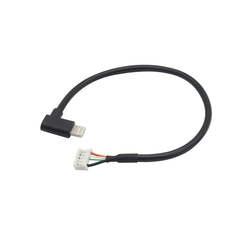 90 Grad Apple Lightning Stecker auf JST XH2.54 5Pin Molex Kabel