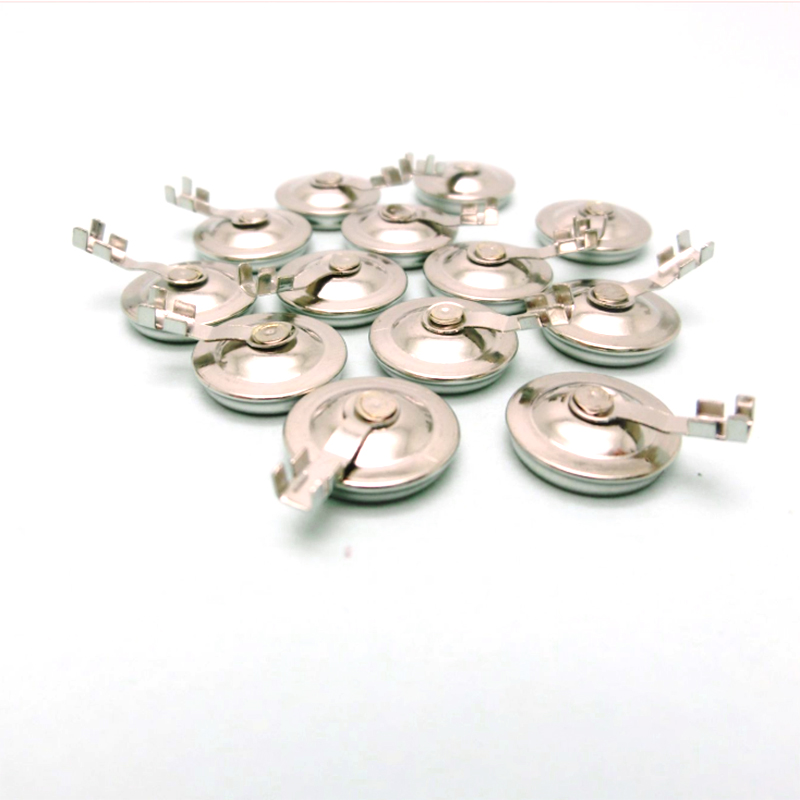 Ni Plated Crimping Terminal 4.0mm ECG Electrode Female Snap Buttons
