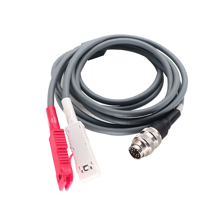 Cina Connettore Din a 12 pin personalizzato per testare il cavo splitter a clip con tappo produttore