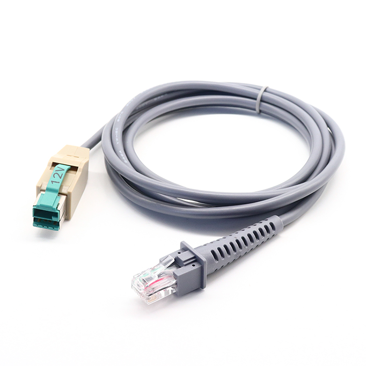 Cable de extensión USB alimentado de 12 V con conector RJ50 10P10C