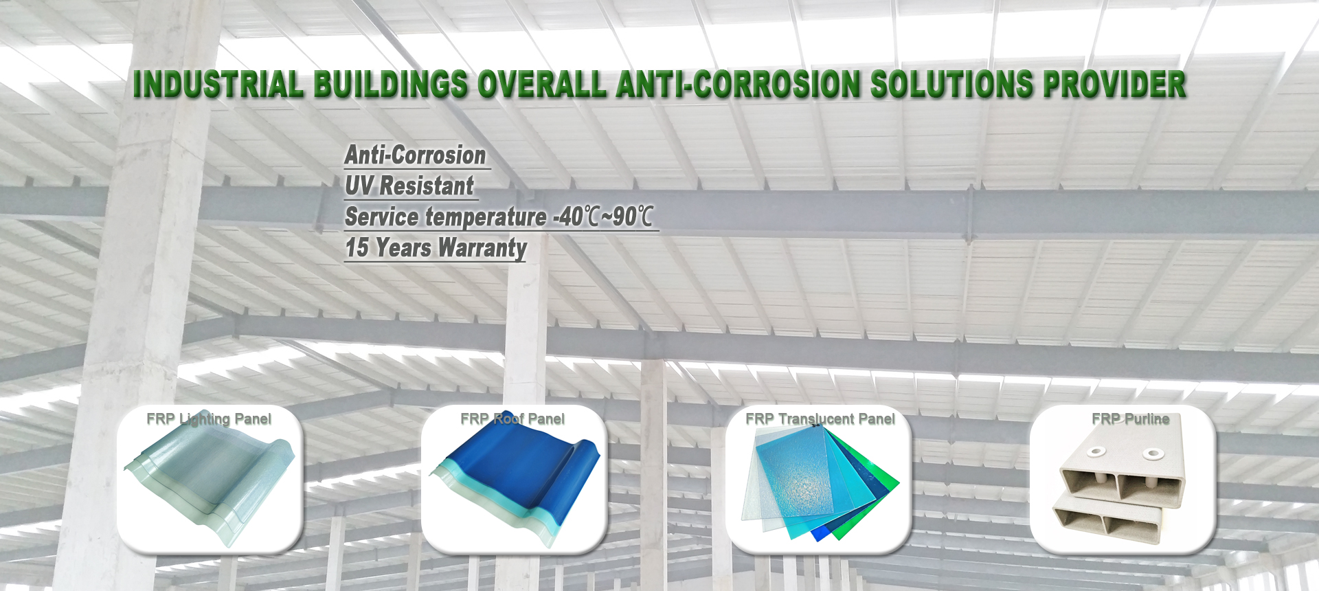 Industrial Buildings Anti Corrosion Solution
