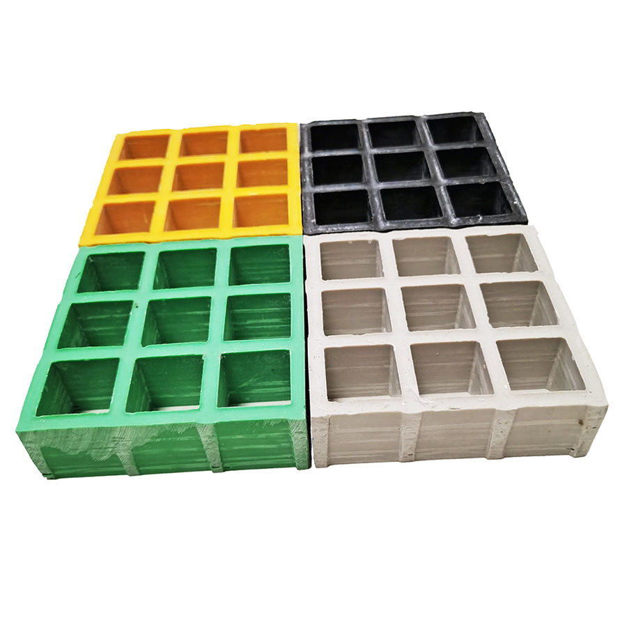 Non Ship Mesh Walkway Flooring Polyester Reinforced Molded Fiberglass Gratings Suppliers