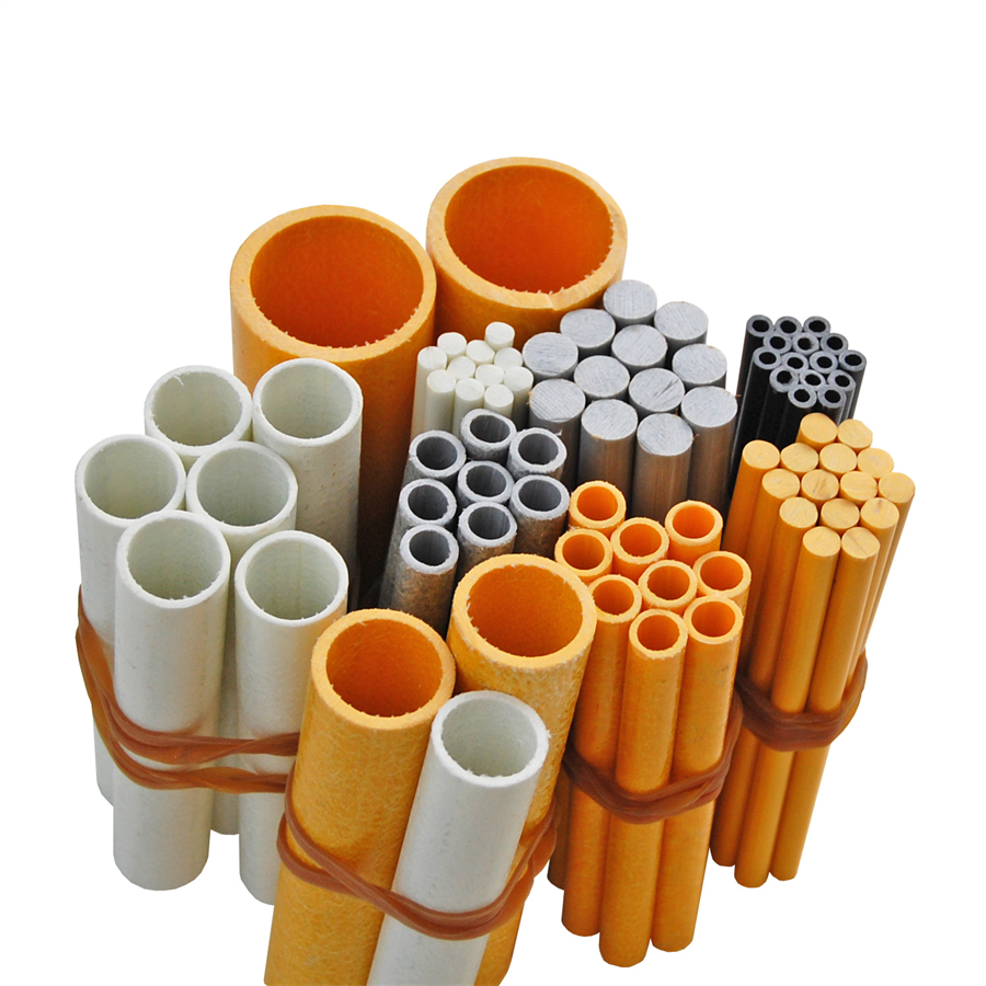 تامین کنندگان لوله های پلاستیکی GRP تقویت شده با فیبر شیشه ای مستطیلی گرد