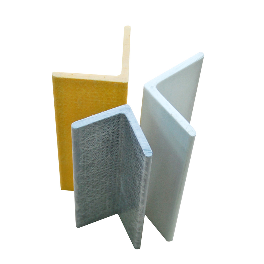 China Factory Price Customs Pultrued Sizes Sections Fiberglass Reinforced Plastic FRP Angle