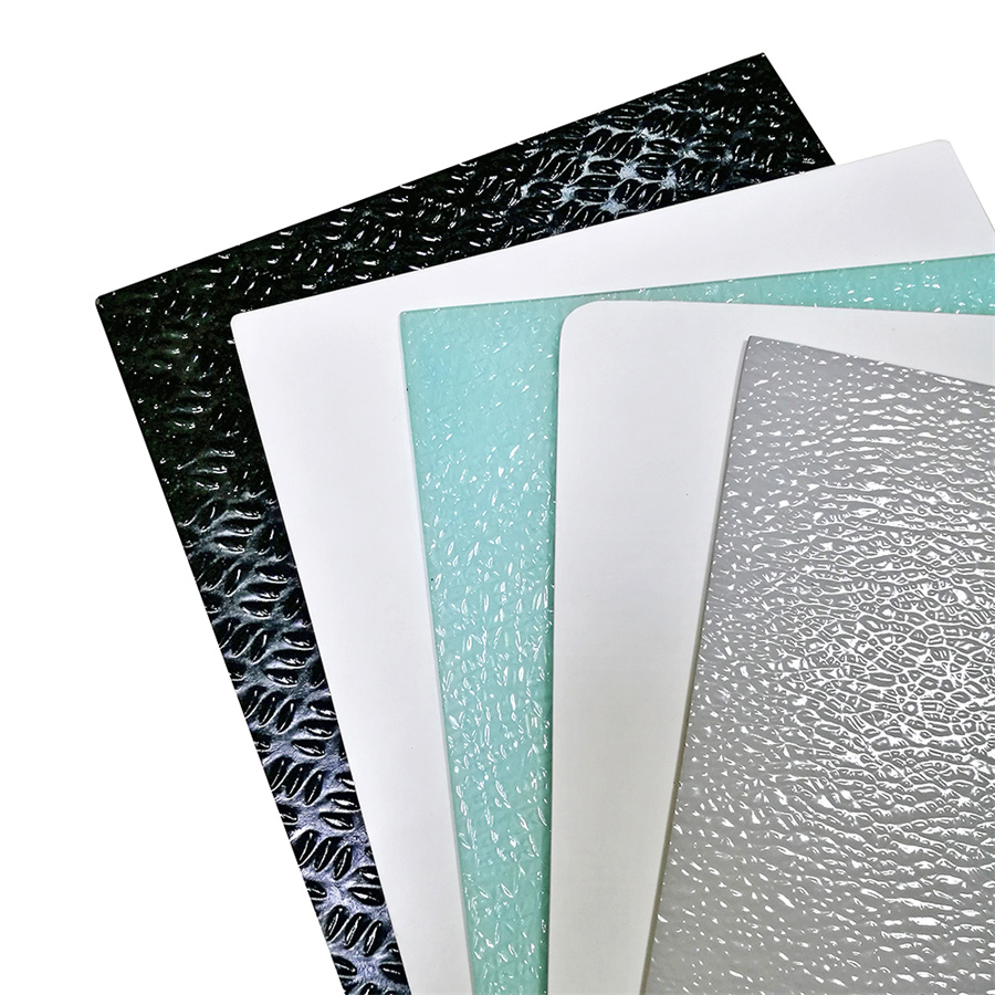 Farbige glatte und geprägte 2 mm 3 mm glasfaserverstärkte Kunststoffplattenwand GFK FRP-Verkleidung