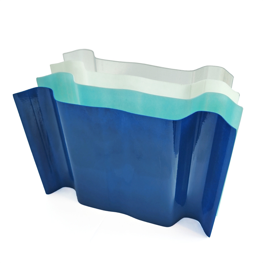 Opaque and Translucent Corrugated Glass Fibre Reinforced Polyester GRP Rooflights