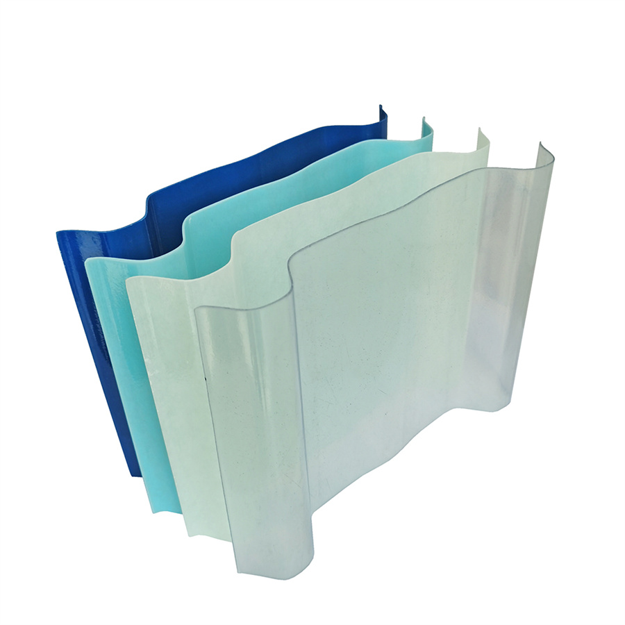 Fire Rated White Corrugated Fibreglass Reinforced Polymer GRP FRP Subway Tile Panels