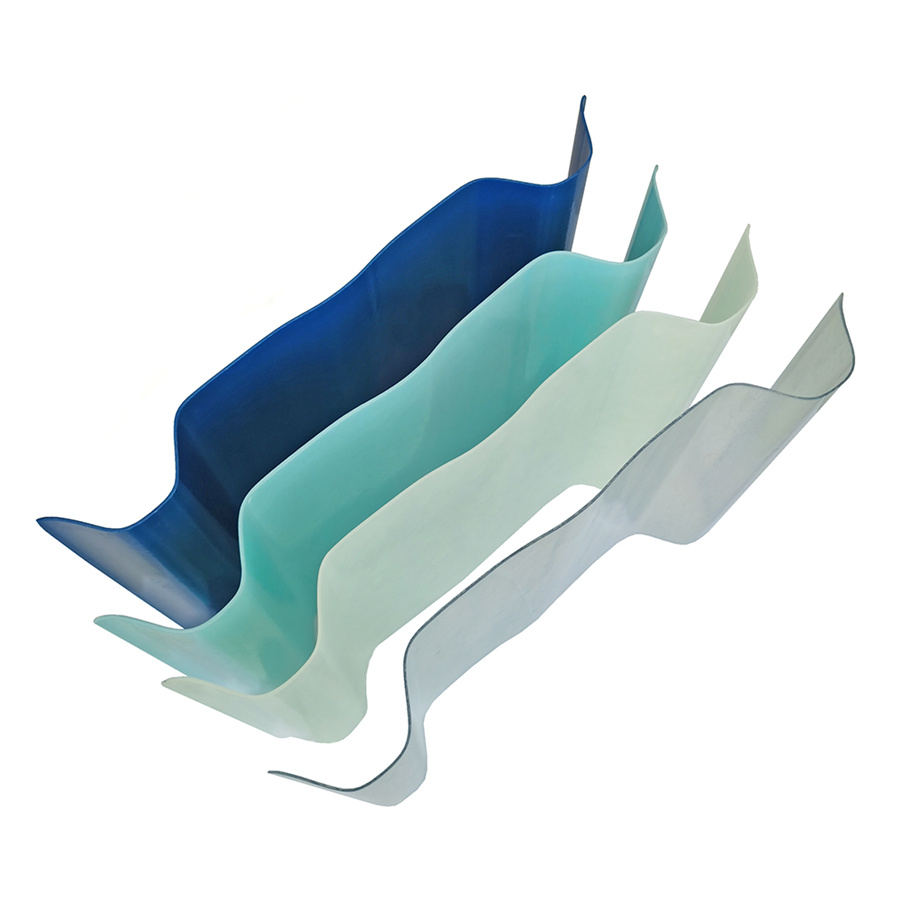 ورق سقف فایبر گلاس موجدار FRP برای مزرعه دامداری قیمت کارخانه چین