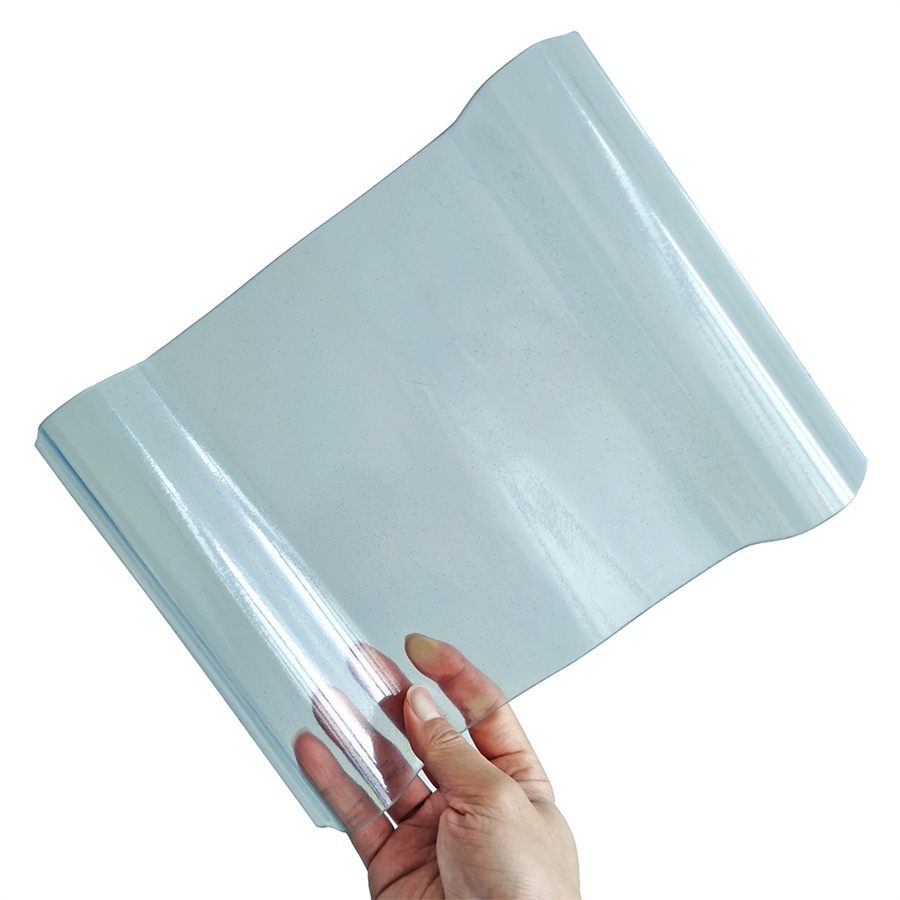 Korrosionsbeständige, undurchsichtige und lichtdurchlässige, gewellte GFK-FRP-Fiberglas-Dachplatten