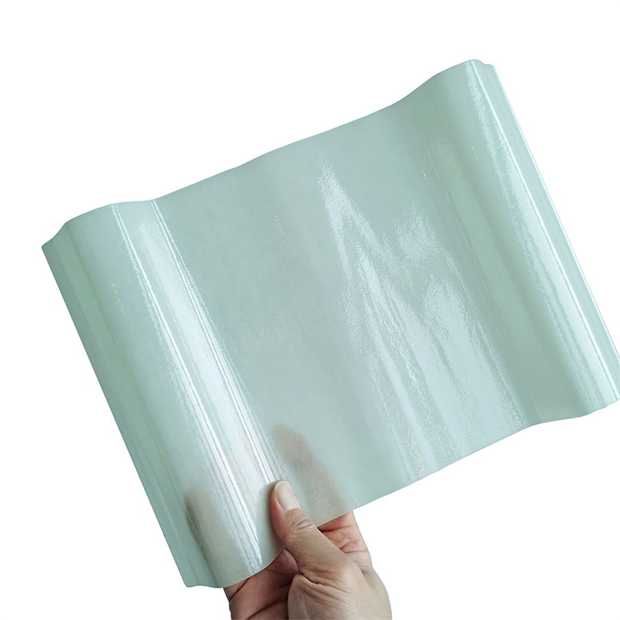 Korrosionsbeständige, undurchsichtige und lichtdurchlässige, gewellte GFK-FRP-Fiberglas-Dachplatten