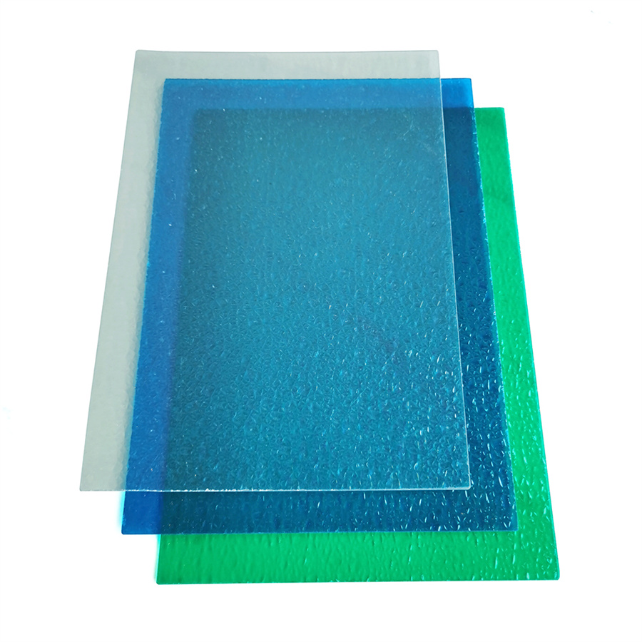 Panneaux muraux translucides plats texturés et lisses en fibre de verre de galets d'éclairage décoratif