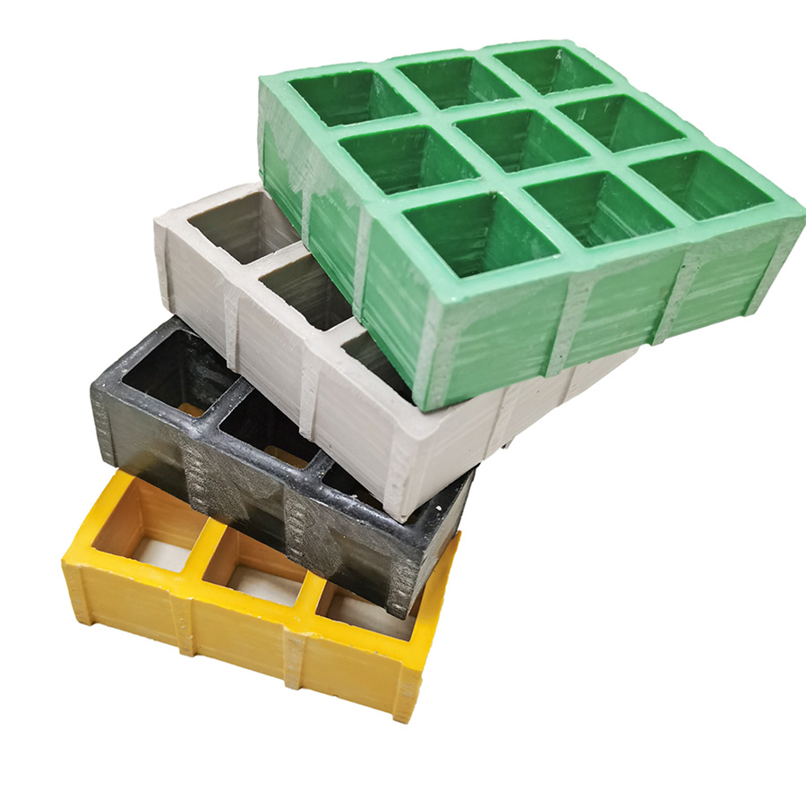 Cheap Price Non Slip Walkway Flooring Mesh Panels GRP FRP Molded Grating for Sale
