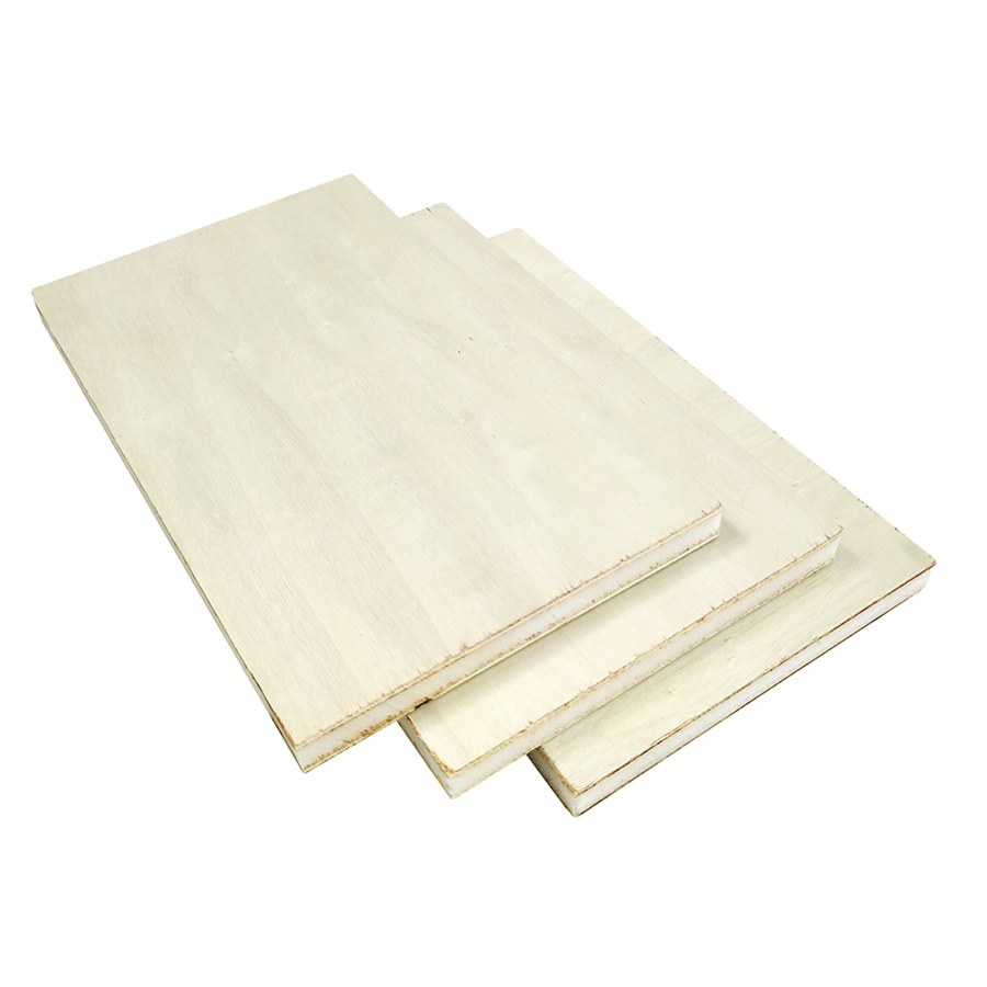 Lightweight Poplar Plywood Composite Extruded Polystyrene Foam Sandwich Fence Partition Wall Panels