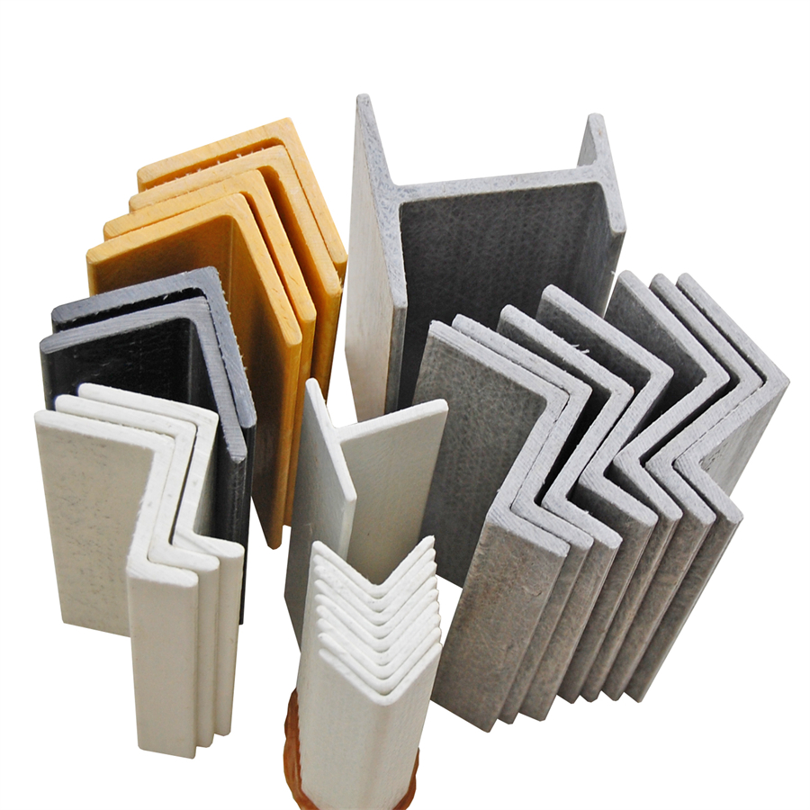 L C U I H Square Round Fiberglass Sections Continuously Pultruded FRP Manufacturing