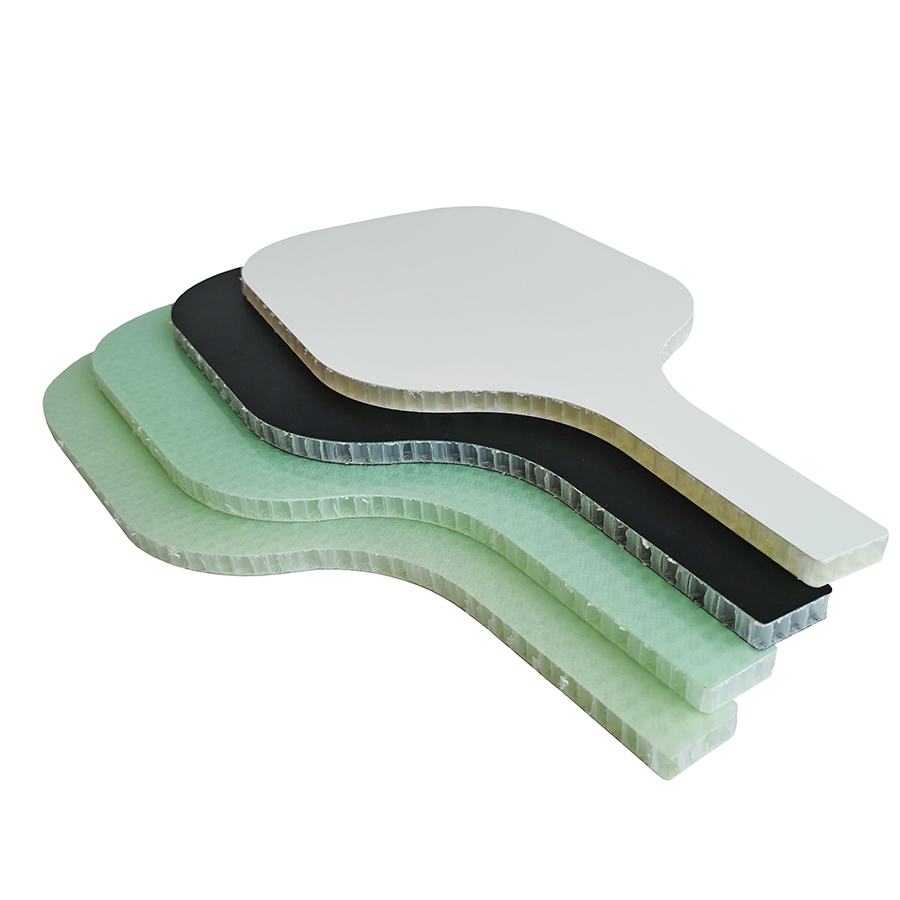 China Fiberglass Composite PP Honeycomb Core Lightweight Sandwich Panels for Pickleball Paddle