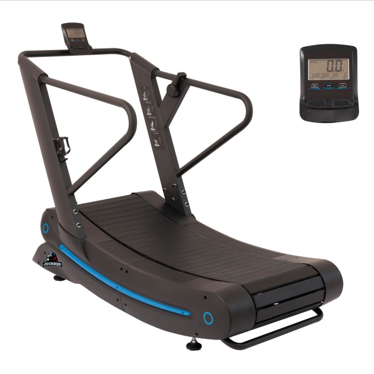 China Commercial cardio air runner curved treadmill non-mortor treadmill manufacturer