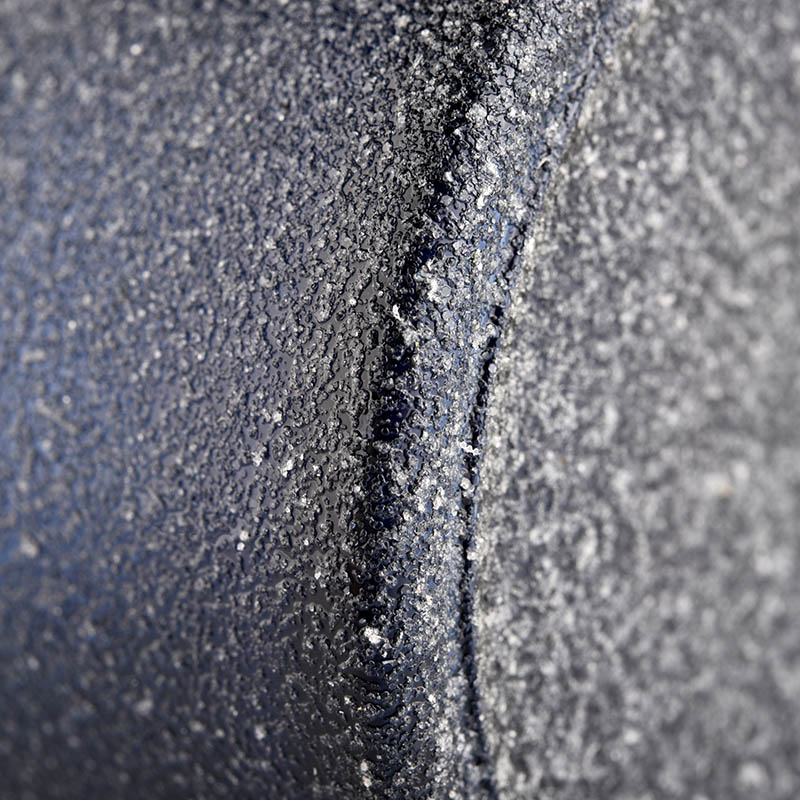 Black frosted glass candle jar frost glass jar for home decor