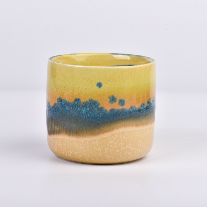 450ml ceramic candle holder for candle making wholesale