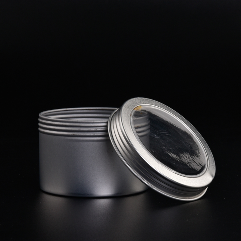 New 6oz metal candle vessel tin containers supplier