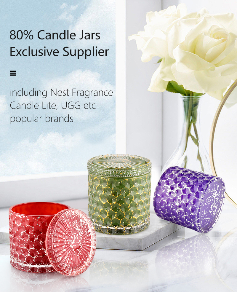 glass candle vessel