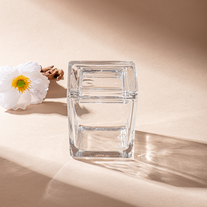 glass candle vessel