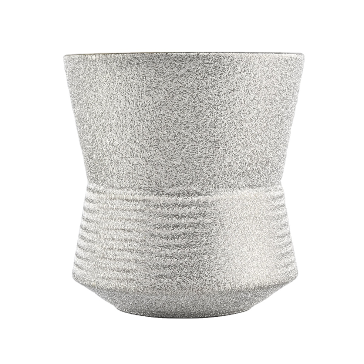 wedding decoration custom ceramic candle jar with wooden lids