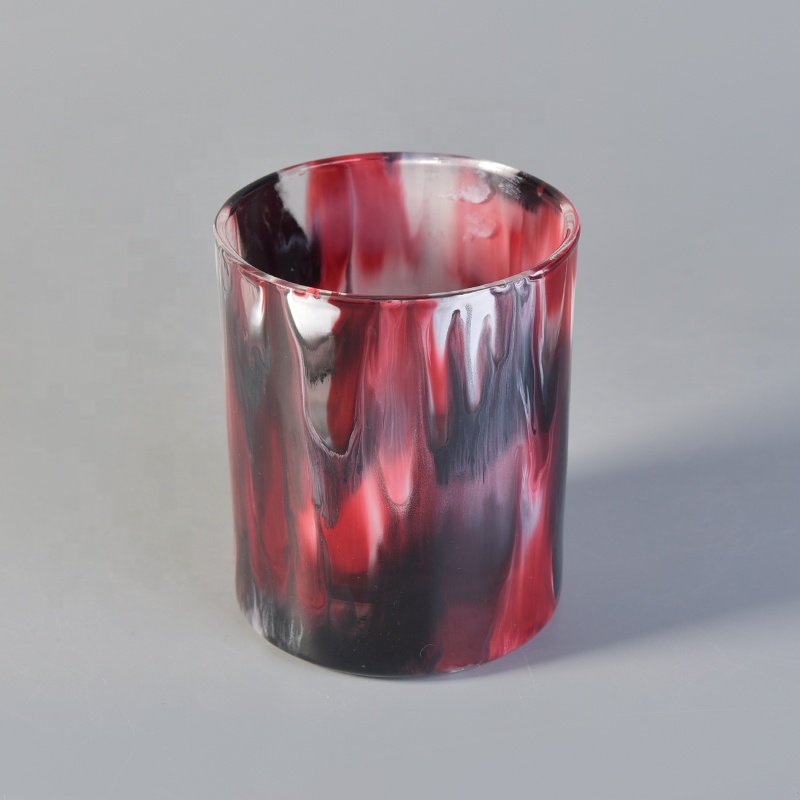 Heat resistant Custom glass candle vessel wholesales